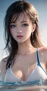 蓝色电影海报